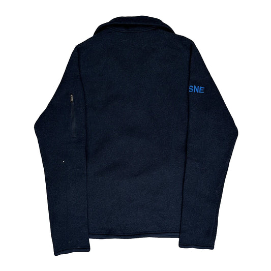 Patagonia Fleece Jacket - Medium Navy Polyester