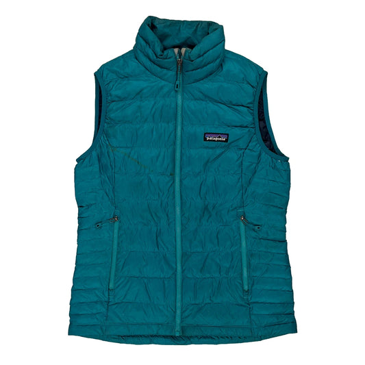 Patagonia Gilet - Small Blue Polyester