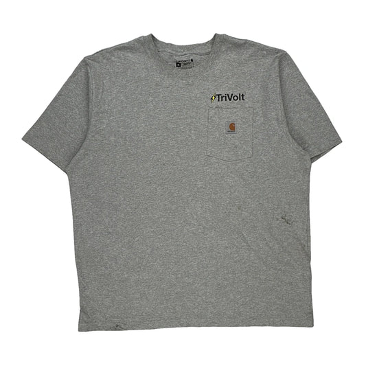 Trivolt Carhartt T-Shirt - XL Grey Cotton