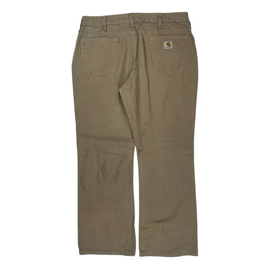 Vintage Carhartt Trousers - 36W 31L Khaki Cotton