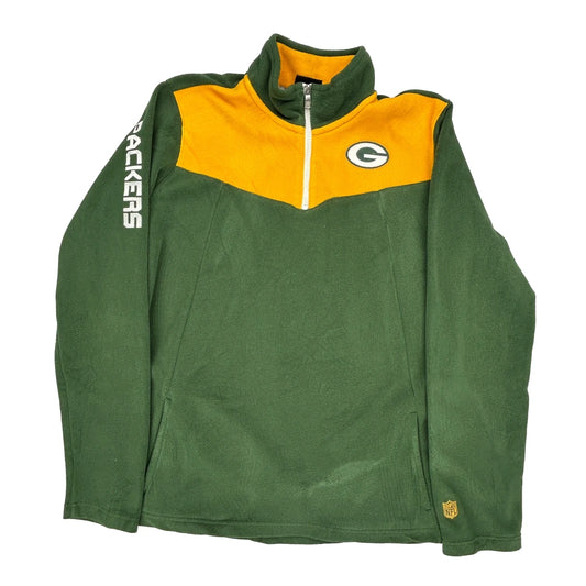 Packers N.F.L. Team Apparel Football Fleece - XL Green Polyester