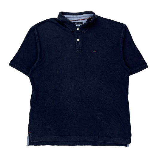 Tommy Hilfiger Polo Shirt - XL Navy Cotton