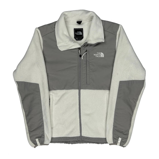 Vintage The North Face Denali Fleece Jacket - Medium Grey Polyester