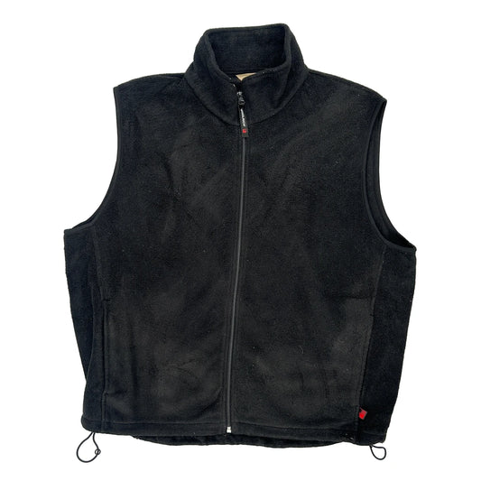 Woolrich Fleece Gilet - XL Black Polyester