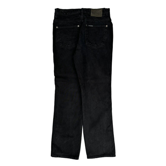 Harley Davidson Bootcut Jeans - 28W UK 8 Black Denim