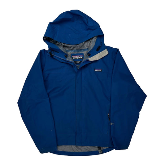Patagonia Waterproof Jacket - Small Blue Nylon