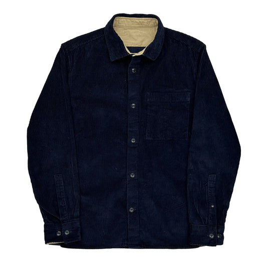 Unbranded Cord Shirt - Medium Navy Corduroy