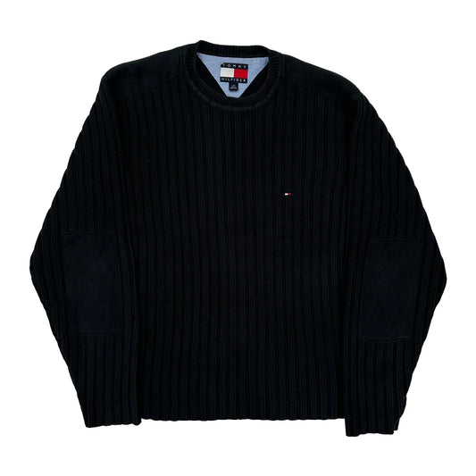 Tommy Hilfiger Jumper - Large Black Cotton