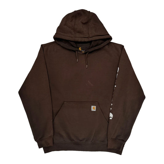 Carhartt Hoodie - Large Brown Cotton