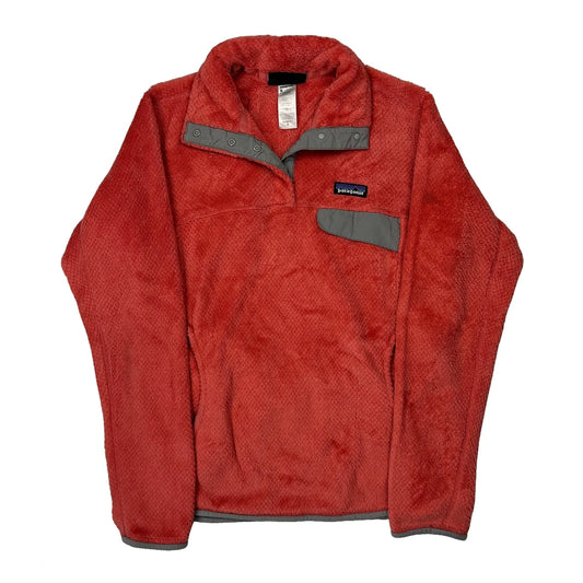 Vintage Patagonia Fleece - Medium Red Polyester