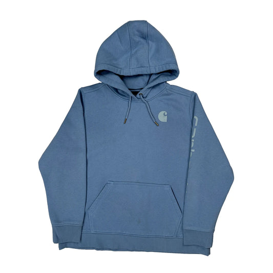 Vintage Carhartt Hoodie - 2XL Blue Cotton
