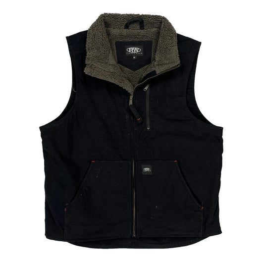 Rugged Wear Gilet - Medium Black Cotton