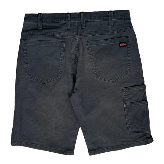 Vintage Dickies Carpenter Shorts - 32W 11L Grey Cotton