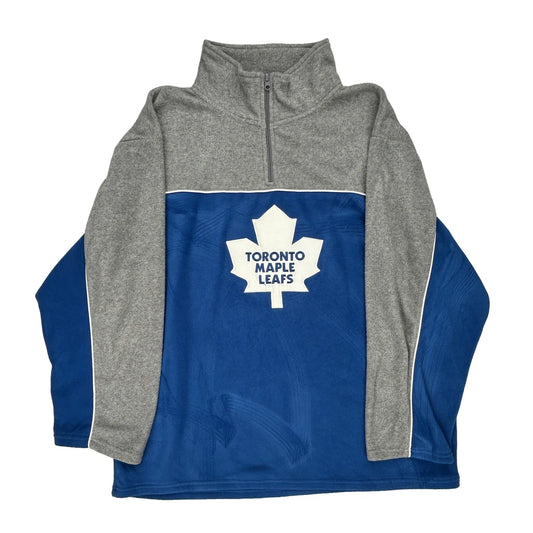 Toronto Maple Leafs Nhl Fleece - Large Blue Polyester