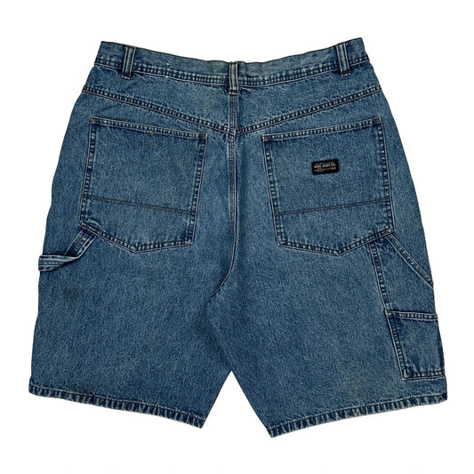 Vintage Wrangler Denim Shorts - 32W 10L Blue Denim