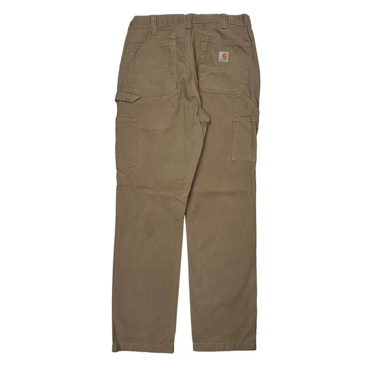 Carhartt Carpenter Trousers - 32W 34L Beige Cotton