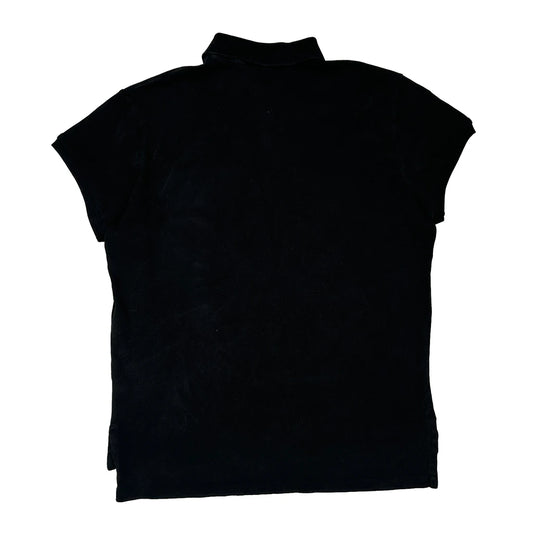 Polo By Ralph Lauren Polo Shirt - Large Black Cotton