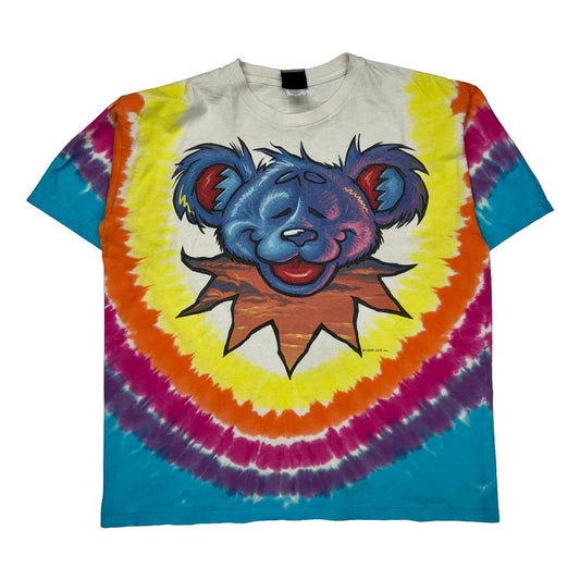 Grateful Dead Liquid Blue T-Shirt - XL Multicoloured Cotton