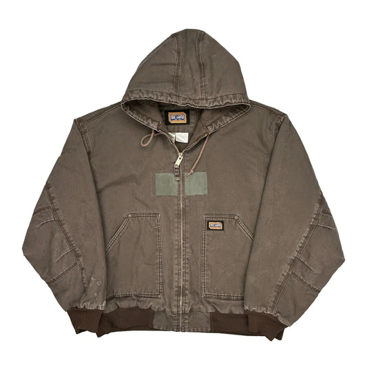 Big Smith Jacket - XL Brown Cotton