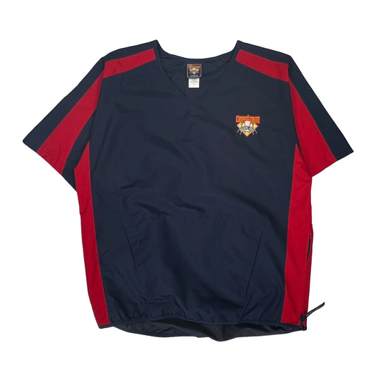 Vintage Cooperstown Collection Jersey - Small Navy Polyester