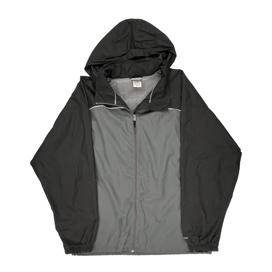 Reebok Windbreaker - XL Black Polyester