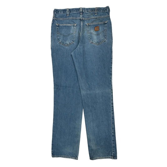 Carhartt Jeans - 33W 36L Blue Cotton