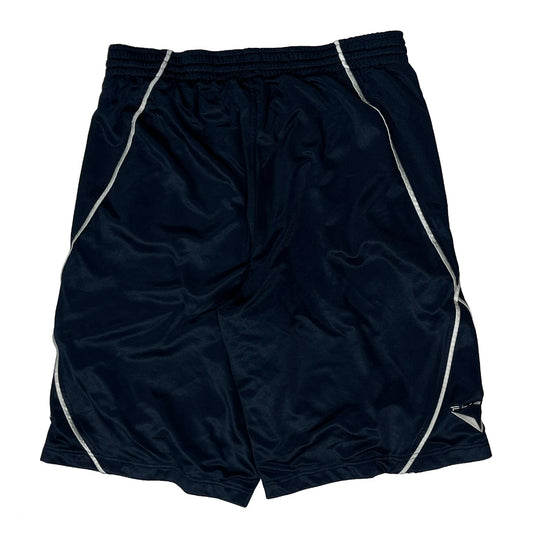 Nike Striped Shorts - Medium Navy Polyester
