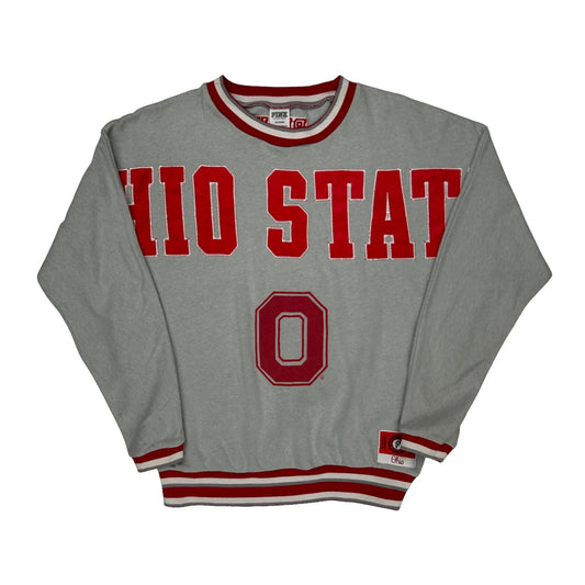 Ohio State Victoria'S Secret College Sweatshirt - XS Grey Cotton