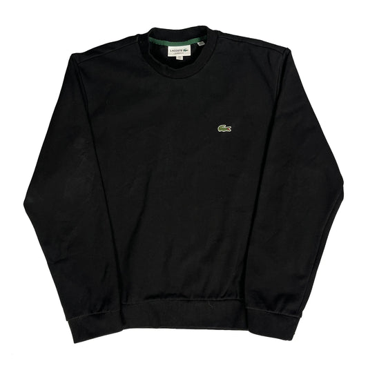 Lacoste Sweatshirt - XL Black Cotton