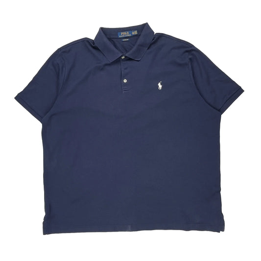 Polo By Ralph Lauren Polo Shirt - 2XL Blue Cotton