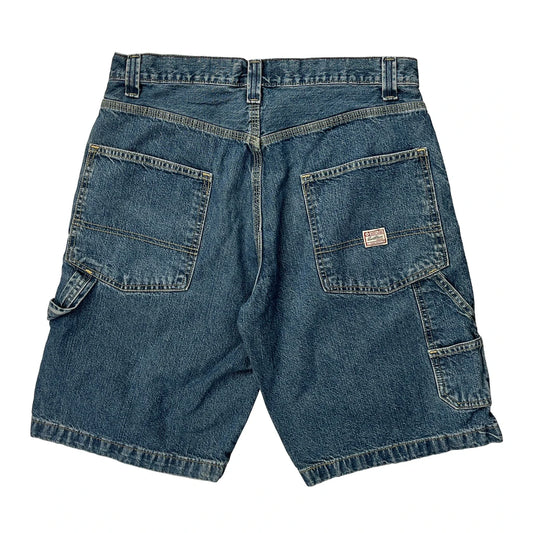 Levis Carpenter Shorts - 32W 10L Blue Cotton