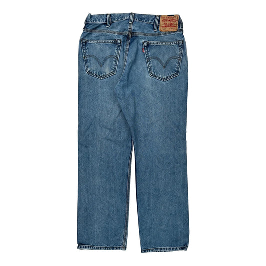 505 Levis Jeans - 34W 30L Blue Cotton
