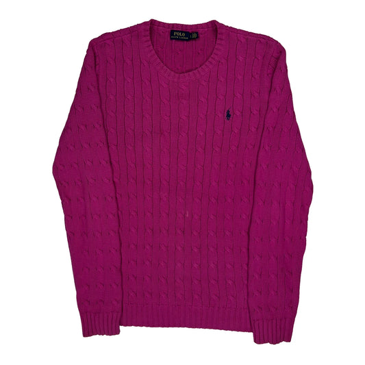 Polo By Ralph Lauren Jumper - Medium Purple Cotton