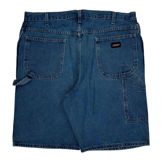 Relaxed Fit Dickies Denim Shorts - 40W 11L Blue Cotton