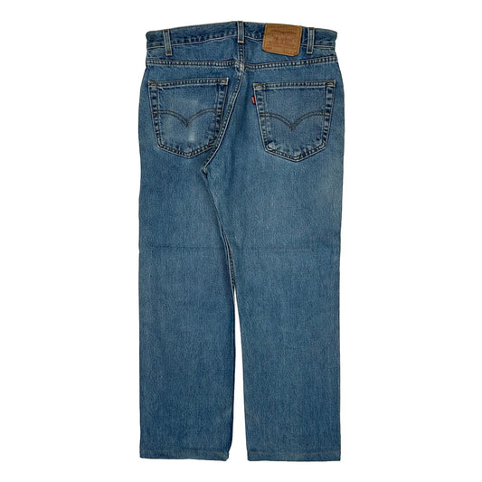 Vintage 505 Levis Jeans - 33W 27L Blue Cotton
