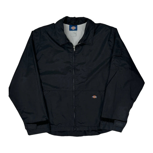 Dickies Workwear Windbreaker - Large Black Nylon