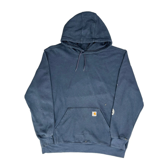 Vintage Carhartt Hoodie - XL Blue Cotton