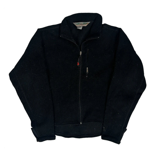 Eastern Mountain Sports Fleece Jacket - Small Black Polyester