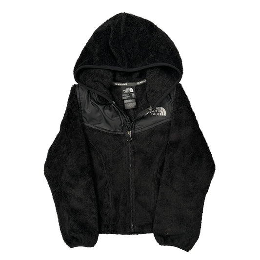 Girls The North Face Fleece Jacket - 2XS Black Polyester