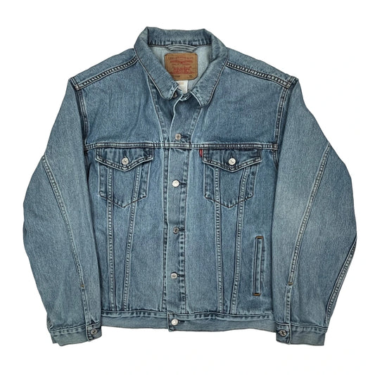 Levis Denim Jacket - XL Light Wash Cotton