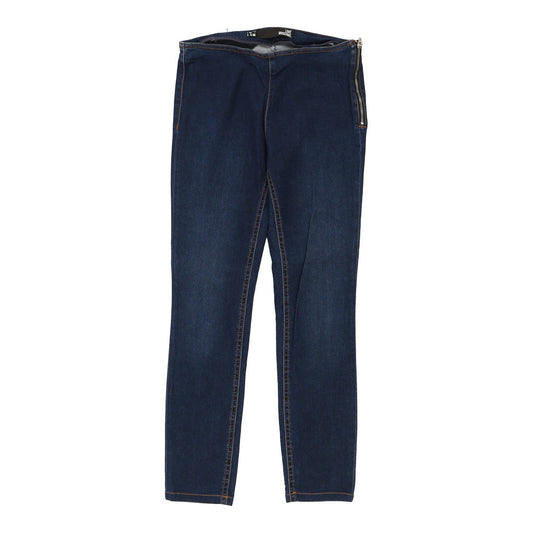 Love Moschino Jeans - 34W UK 12 Blue Cotton