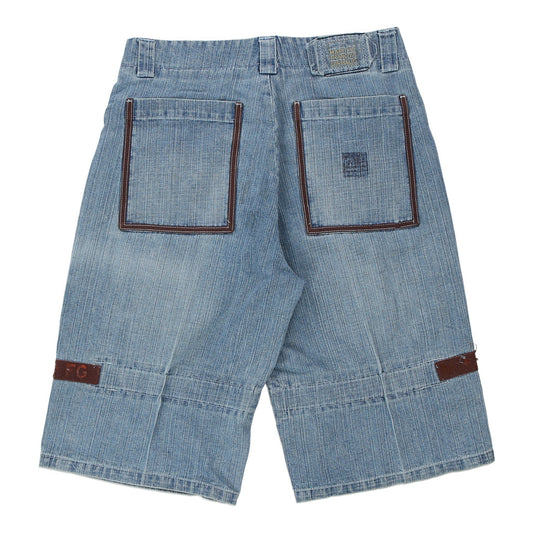 Vintage blue Marithe Francois Girbaud Denim Shorts - mens 35" waist