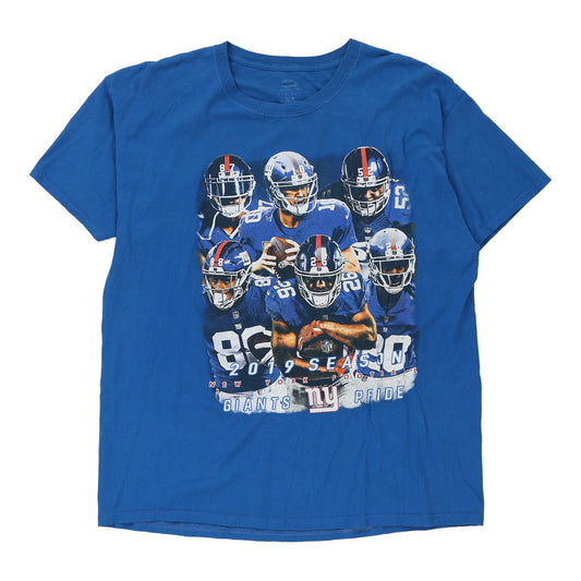 Vintage blue New York Giants Fruit Of The Loom T-Shirt - mens large