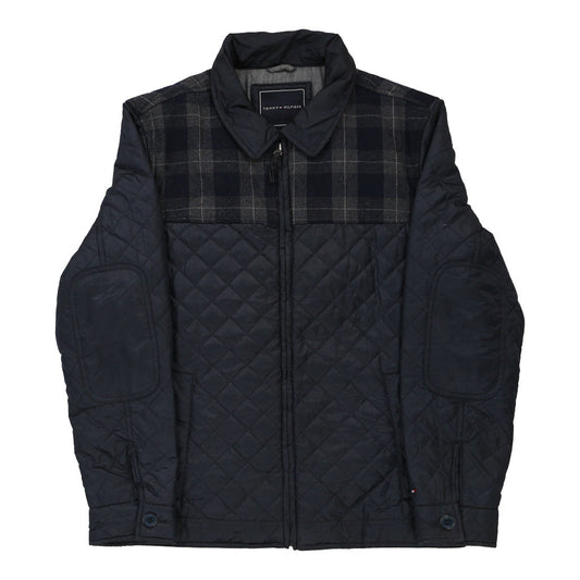 Vintage navy Tommy Hilfiger Jacket - mens medium