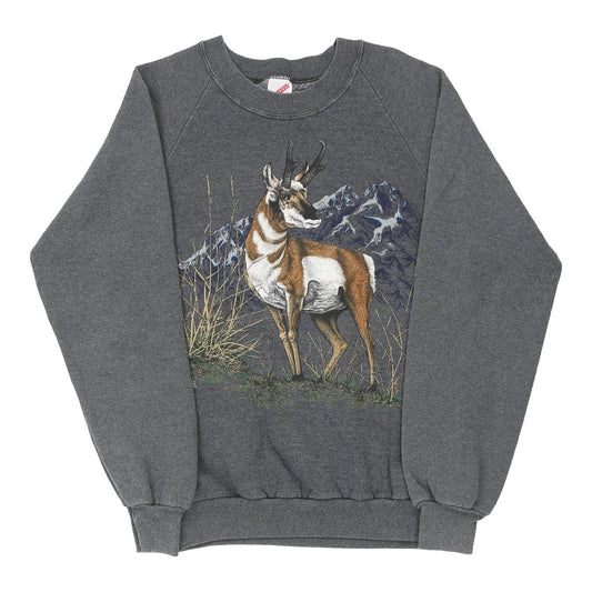 Vintage grey Jerzees Sweatshirt - womens medium