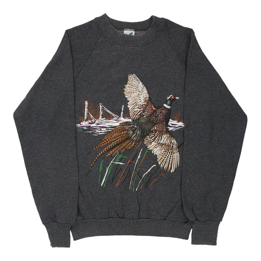 Vintage grey Jerzees Sweatshirt - mens medium