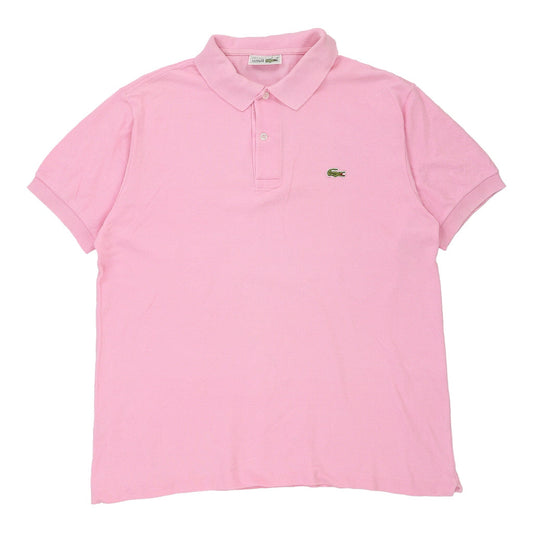Vintage pink Lacoste Polo Shirt - mens large