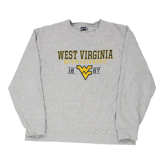 Vintage grey West Virginia Mounteneers Gear Sweatshirt - mens x-large