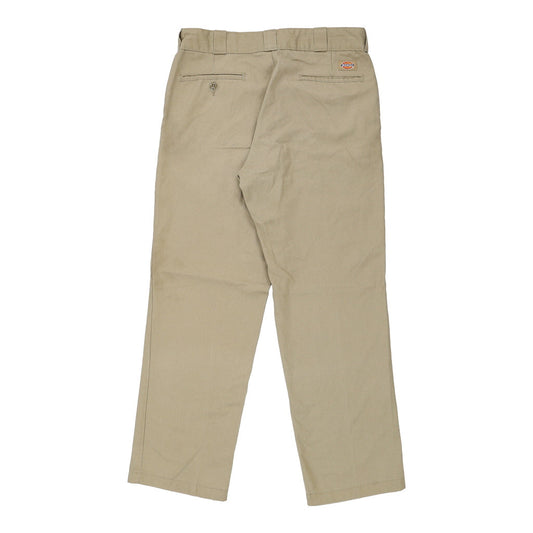 Vintage beige 874 Dickies Trousers - mens 34" waist