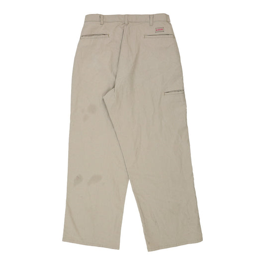 Vintage beige Dickies Trousers - mens 33" waist